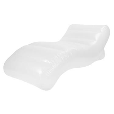 Imagem de Garosa Espreguiçadeira Inflável para Adultos, sofá Portátil para Uso Interno Ao Ar Livre Com Maior Conforto e Estabilidade, Adequado para Praia, Acampamento, Relaxamento Em Casa