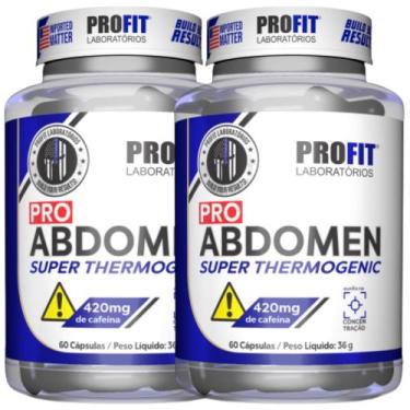 Imagem de 2x Termogênico Pro Abdomen 60 Cápsulas Profit
