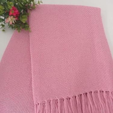 Imagem de Manta para Sofa Grande, Manta de Sofa Luxo Grossa RúStica,180x120cm Decoração Sofa Cama Posta，Um Produto Essencial para o Lar(Rosa bebê)