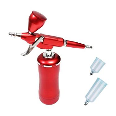 Imagem de barenx Mini caneta spray compressor de ar pintura artesanato spray aerógrafo para maquiagem, recarregável