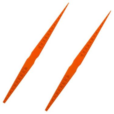 Imagem de UHANBUT Medidor de alinhamento de lacuna de painel de porta de carro, régua de cobra de plástico, ferramenta de alinhamento de posicionamento de medição de veículos, ferramentas de abertura afunilada