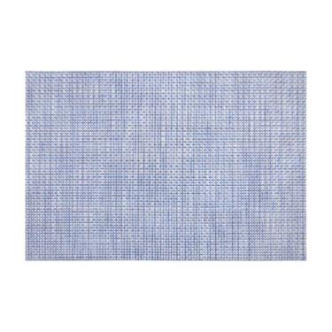 Imagem de 2 Jogos Americanos Retangular Trama 30x45cm - Azul