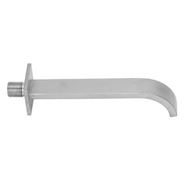 Imagem de SIWOTED DN15 Masculino Parafuso Escovado Torneira Bacia Torneiras de Banho Montadas Na Parede de Aço Inoxidável Para Banheiro