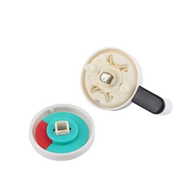 Imagem de Garosa Fechadura de Porta Indicadora de Nylon Vaga Trava de Privacidade para Banheiro Público, Fechadura de Porta de Banheiro Verde Vermelho Com Superfície Lisa, Fácil de Instalar para de Divisória Em