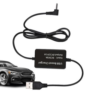 Imagem de Shakven Adaptador de alimentação para detector de radar, cabo de alimentação para detector de radar | Cabo de alimentação de substituição USB para Rj11/DC 3.5 | Conecte ao carregador de carro, cabos