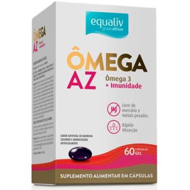 Imagem de Omega AZ Vitaminas Minerais 60 Caps Gel - Equaliv