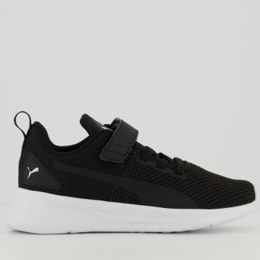 Imagem de Tênis Puma Flyer Runner V PS BDP Infantil Preto-Masculino