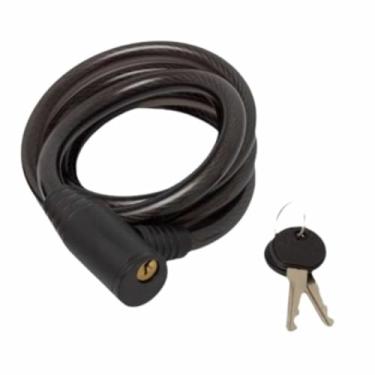 Imagem de Cadeado para bicicleta com chave corrente de segurança para bike e moto