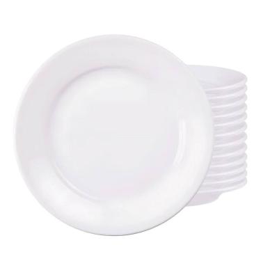 Imagem de Jogo 12 Pratos Sobremesa Tramontina 18Cm Restaurante Buffet