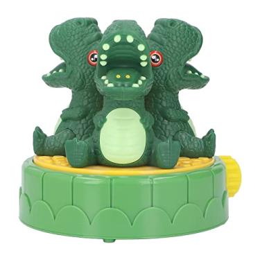 Imagem de Cuyuna criança ao ar livre aspersor de água salpicos brinquedo crianças verão bonito jardim gramado em forma de dinossauro pulverizador de água brinquedo