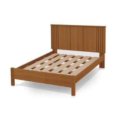 Imagem de Cama de Casal 100% Mdf 123cm X 175cm Duo - Móveis Fazzio