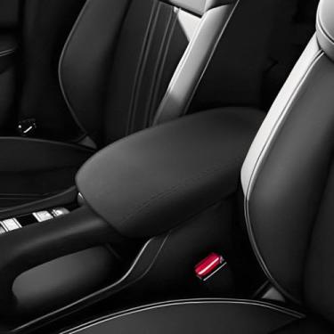 Imagem de LUWU Capa de console central HR V 2026 Caixa de armazenamento oculta compatível com Honda HR-V 2024 2025 2026 acessórios material de silicone 2026 HRV capa de apoio de braço console central caixa