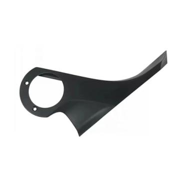 Imagem de Compatível com tesla modelo 3 2018 2019 2020 2021 carro esquerda direita espelho traseiro base suporte esqueleto guarnição quadro inferior capa substituição(M3 Top Base Left)