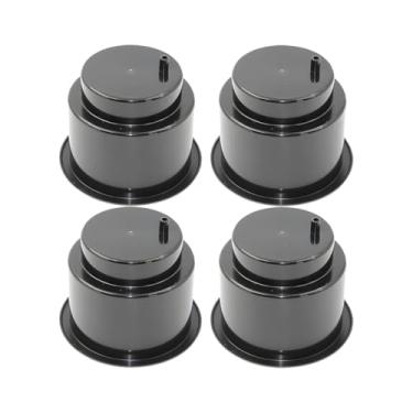 Imagem de FALVFUN 4 peças de suporte de copo para carro, suporte de lata de mesa de pôquer embutido para veículos, acessórios de substituição de inserção de porta-copos automotivo, universal para trailer, sofá