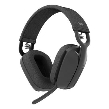 Imagem de Headset Gamer sem Fio Logitech Vibe 100 G HUB Drivers 40mm Lightspeed e Bluetooth Grafite 981-001214-Unissex