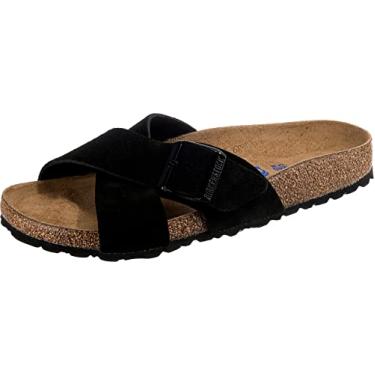 Imagem de Birkenstock Sapatos unissex Siena Sfb Vl Preto, Preto, 3