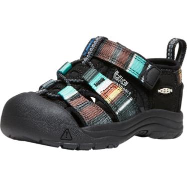 Imagem de KEEN Sandália infantil unissex Newport H2 com bico fechado, Raya Black, 7 Big Kid