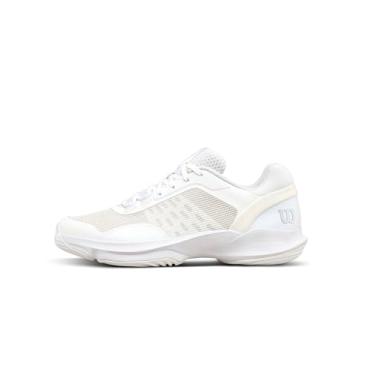 Imagem de Wilson Tênis feminino Hurakn Pro V2 Padel feminino, Branco/Prata, 38