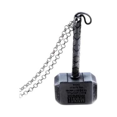 Imagem de Chaveiro De Metal Martelo De Thor, Colar, Anel De Chaves, Acessório De