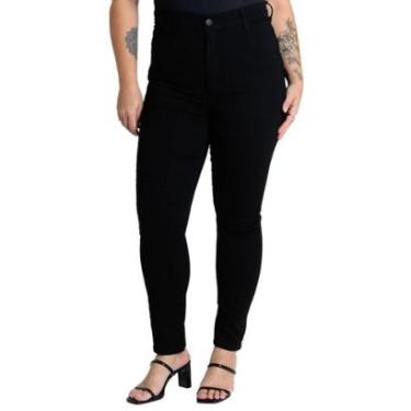 Imagem de Calça Sarja Sawary Plus Size - 280312 - Preta 54-Feminino