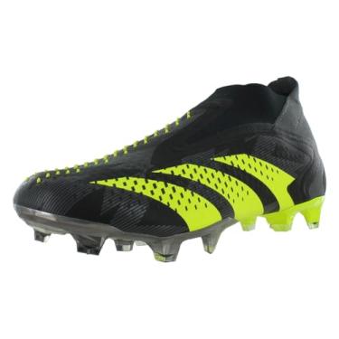 Imagem de Adidas Unissex-adulto moderno, Preto/Amarelo Solar/Cinza, 37