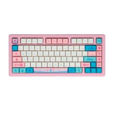 Imagem de Teclado Gamer Akko ACR PRO, Switch Cream Yellow, V3 PRO,-Unissex