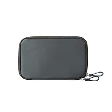 Imagem de Organizador de Cartões Bloco Armazenamento Protetor Bloqueador Carteira Viagem Multifuncional para Homens e Mulheres