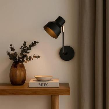 Imagem de Arandela de Parede Zaera com Cúpula Articulada - Luminária Elegante - 