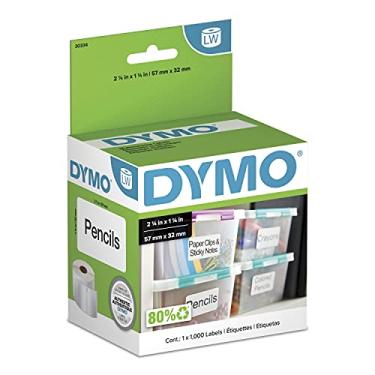 Imagem de DYMO Etiquetas DYMO Autênticas LW Multiuso para Impressoras LabelWriter Ótimas para Códigos de Barras FBA/FNSKU 1-1/10.2 cm x 2-1/10.2 cm 10 rolos de 1000, pacote com 10