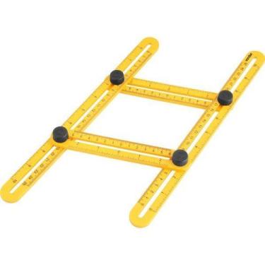 Imagem de Esquadro plástico ajustável 25mm Vonder