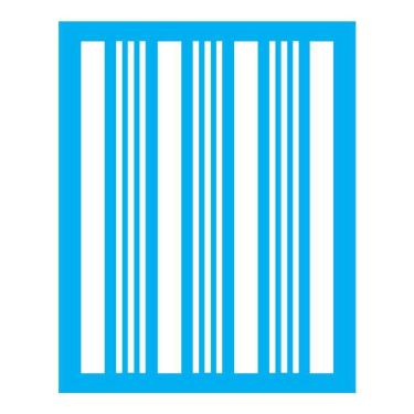 Imagem de Stencil Tamako Listras - 20X25Cm - Ref B712