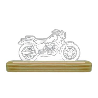 Imagem de Luminária De Mesa Abajur Rgb Colorida - Moto