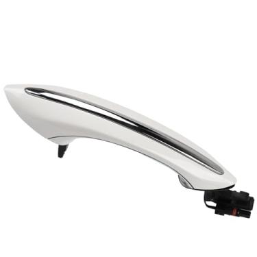 Imagem de Maçaneta de suporte para porta de carro adequada para BMW F02 F10 F06 F07 Carro Exterior Conforto Acesso Maçaneta de porta de substituição sem chave (cinza escuro)