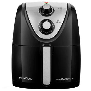 Imagem de Fritadeira Eletrica Mondial Air Fryer Grand Family AFN-5 5L Timer 1900W