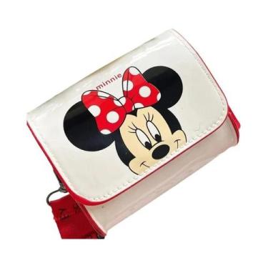 Imagem de Bolsa Transversal Infantil Mickey Mouse Disney Fofa Com Porta-Moedas E