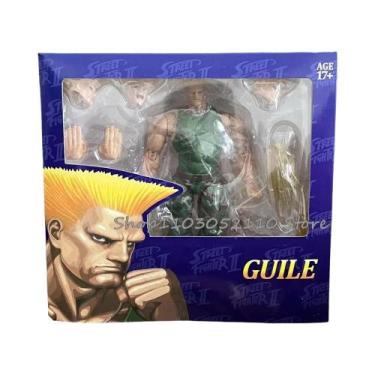 Imagem de Bonecos De Ação Guile Ken Ryu Street Fighter, Modelo Articulado, Anime