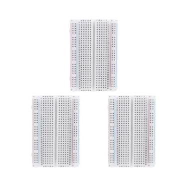 Imagem de Placa De Teste Universal Mini Protoboard De 400 Pontos De Conexão Sem 