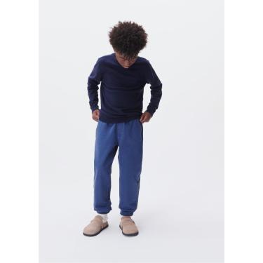 Imagem de Calça Jogger Infantil Menino Em Moletom Sarjado Hering Kids-Masculino