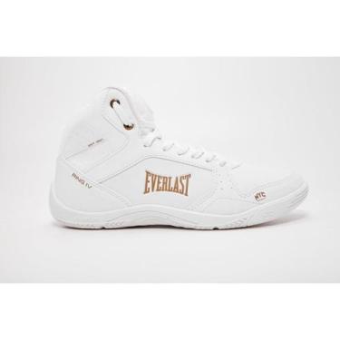 Imagem de Tênis Everlast Ring 4 Feminino, Branco, Dourado, 37