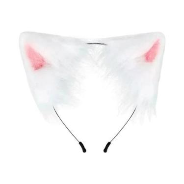 Imagem de Conjunto De Orelhas De Raposa plus Size Com Luvas De Pata Para Cosplay