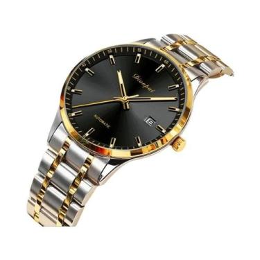 Imagem de Relógio Automático Mecânico Masculino À Prova d'Água Em Aço Inoxidável