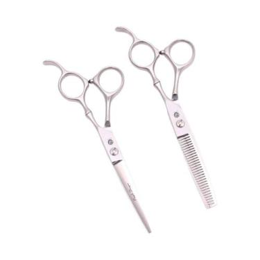 Imagem de Tesoura Profissional De Cabeleireiro Purple Dragon 5.5" 6" 440C Para D