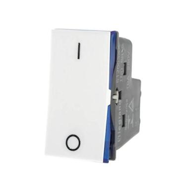 Imagem de Modulo Interruptor Bipolar Simples Pial Plus+ Legrand Branco 612005BC
