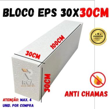 Imagem de Moldura Externa Isopor Eps 2mt 30x30cm Fachada Viga - CASATELAEPS