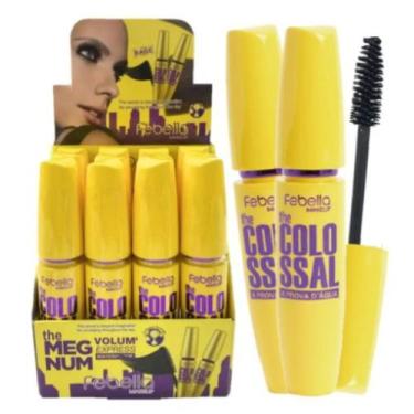 Imagem de Kit 12 Rímel A Prova D'água Colossal Ma30415 - Febella