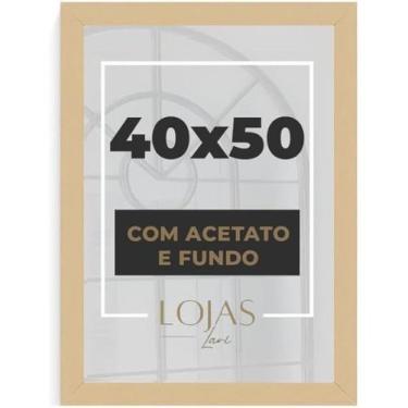 Imagem de kit 2 Molduras Quadros 40x50cm Com Acetato Poste Certificado fotos Ima