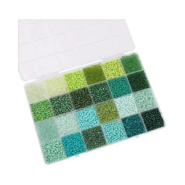 Imagem de Kit De Miçangas DIY Com 24 Compartimentos E 5200 Peças Para Pulseiras,