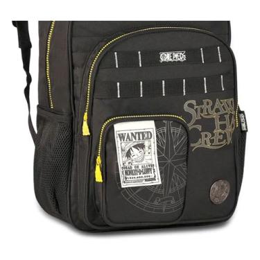 Imagem de Mochila De Costas One Piece Oficial Preta E Amarela 16l Clio - Clio St