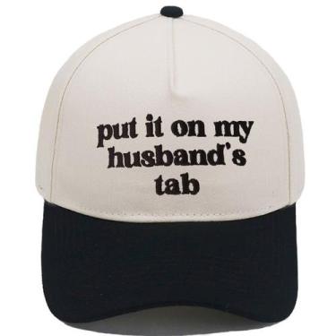 Imagem de Boné de beisebol Boné de caminhoneiro com gráfico de texto bordado - Y