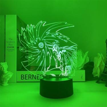 Imagem de Luz noturna LED 3D Bleach Kurosaki Ichigo Color Change - Yiweisai